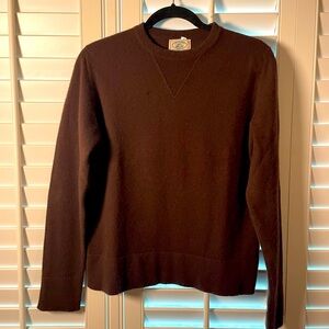 100% Cashmere Brown Sweater crewneck McCulley’s Scotland Women’s Size Medium